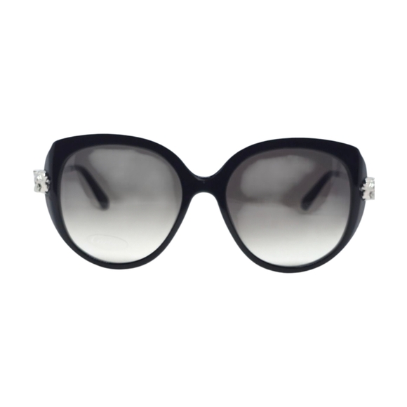 Sophisticated Black CARTIER Sunglasses - Picture 2 of 10